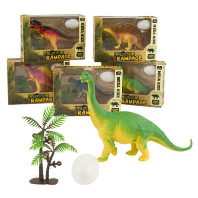 Dinosaur FIGURINE W/ Dino Egg- Assorted