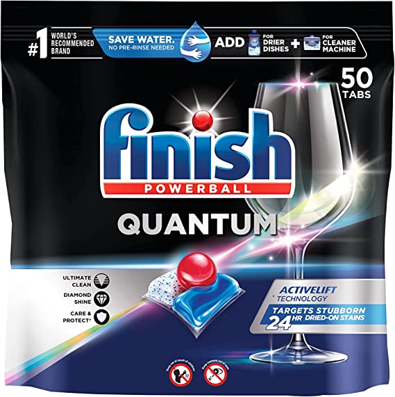 Finish Dishwasher Detergent 50 Ct
