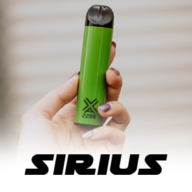 Sirius Disposables  2200 Puffs