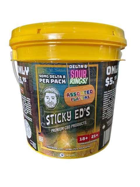 Sticky Ed's Sour Ring SMPL Bucket