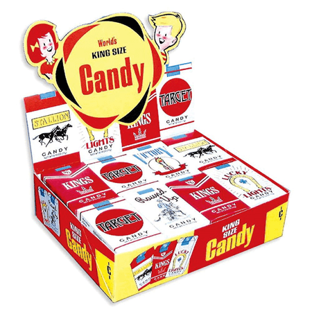 Candy CIGARETTES - 24 Cases 